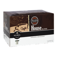 Keurig Brewed Tully's Coffee House Blend Extra Bold, Medium Roast K-Cups - 12 PK
