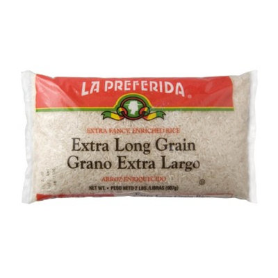 La Preferida Extra Long Grain Extra Fancy Enriched Rice 2-lb.