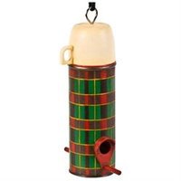 Outside Inside Vintage Thermos Bird Feeder