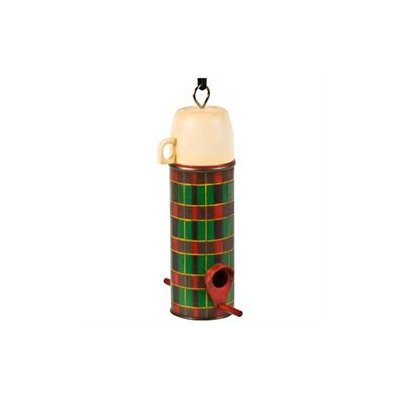 Outside Inside Vintage Thermos Bird Feeder