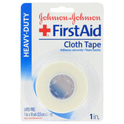 Johnson & Johnson First Aid Heavy-Duty Cloth Tape