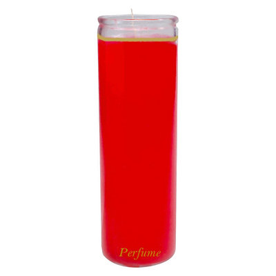 Continental Candle Red Jar Candle, Unscented
