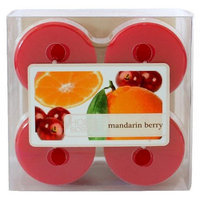 Pacific Trade Home Scents Mandarin Berry Wax Votive Candle 4-pk.