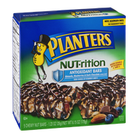 Planters NUT-rition Antioxidant Bars Almonds, Blueberries & Dark Chocolate