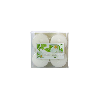 Threshold Jasmine Bouquet Hand-Poured Wax Votive Candle 4-pk.
