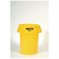 Box Partners RUB125C 44 Gallon Brute Container Yellow