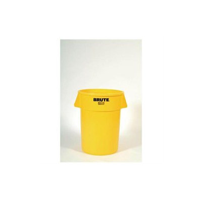 Box Partners RUB125C 44 Gallon Brute Container Yellow