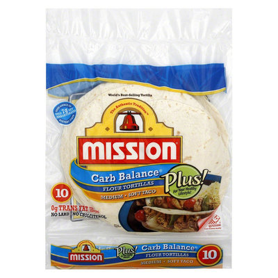 Mission Carb Balance Flour Tortillas 10 ct