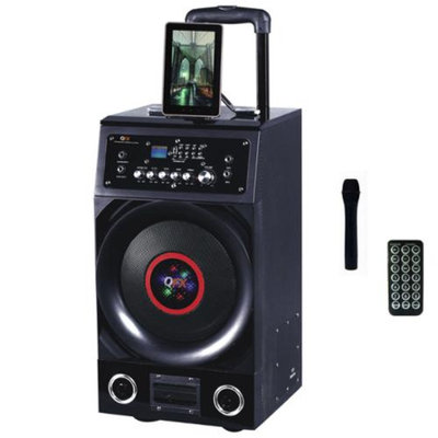 Quantum FX Battery Powered Bluetooth PA Speaker