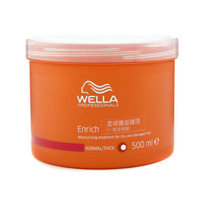 Wella Enrich Moisturizing Treatment For Dry & Damaged Hair (Normal/ Thick) 500ml/16.7oz