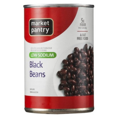 market pantry Market Pantry Low Sodium Black Beans 15 oz