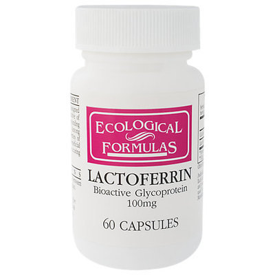 Lactoferrin 100 mg 60 caps by Ecological Formulas