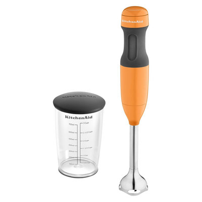 KitchenAid KHB1231TG - 2-Speed Hand Blender w/ 3-Cup Blending Jar & Li