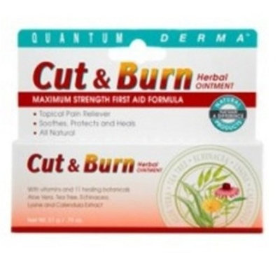 Quantum Derma, Cut & Burn Ointment, 21 Grams (Pack of 3)