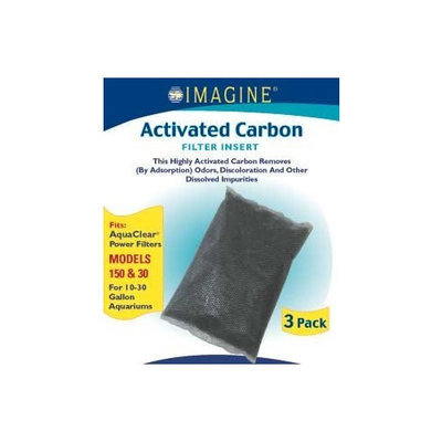 Imagine Gold Llc AIM71382 Aquaclear 30 Aquacleartive Carbon, 3-Pack