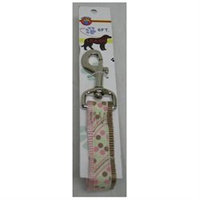 Hamilton Pet Company - Nylon Lead With Snap Carded- Dot And Stripe 1 Inch X 6 Foot - C SLO RO 6 P3PK