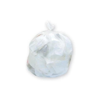 JAGUAR PLASTICS Nonperforated Coreless Can Liner 30-Gallon, 8 Micron in Clear