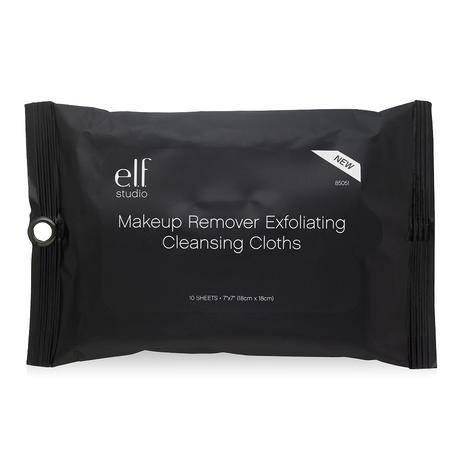 e.l.f. Makeup Remover Exfoliating Cleansing Cloths