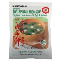 Kikkoman Instant Miso Spinach Soup, 1.05-Ounce Units (Pack of 12)