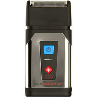 MANGROOMER Stainless Steel Rechargeable Travel Shaver