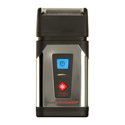MANGROOMER Stainless Steel Rechargeable Travel Shaver