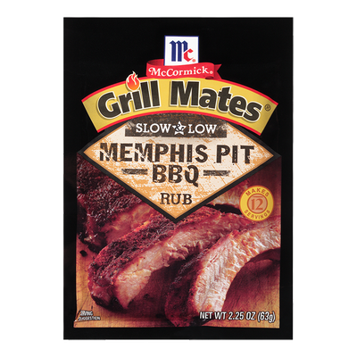 McCormick® Grill Mates® Slow & Low Memphis Pit BBQ Rub