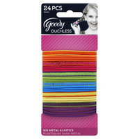 Goody Products Inc. Girls Elastics Color Piped Edging, 24 CT