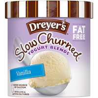 Edy's Slow Churned Yogurt Blends Fat Free Vanilla
