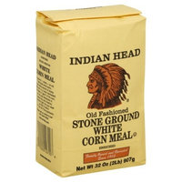 Indian Head Corn Meal Old Fashioned Stone Ground White 2 Lb-2 packs