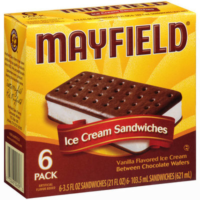 Mayfield Vanilla Ice Cream Sandwiches