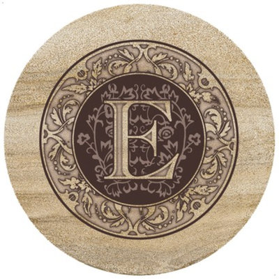 ThirtyStone Coasters Monogram E Trivet