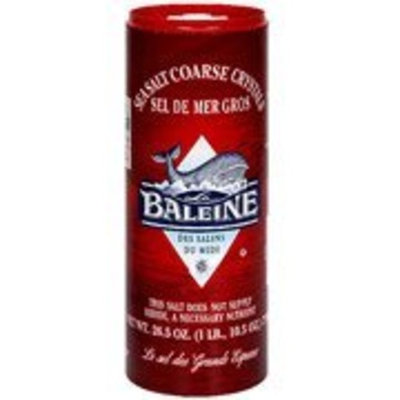 La Baleine Sea Salt, Coarse 26.5 oz. (Pack of 12)
