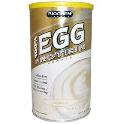 Bio Chem Biochem 100% Egg Protein Powder, Vanilla, 14.7-Ounce