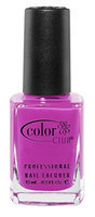 Color Club Poptastic Neons Nail Polish - Peace Out Purple