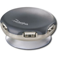 Rocketfish 4-Port USB 2.0 Hub RF-NBSKHB Black