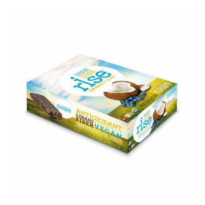 Rise Bar Energy Bar Organic Blueberry Coconut Case of 12 1.6 oz