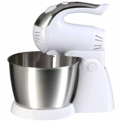Brentwood 5-Speed Stand Mixer Stainless Steel bowl 200w Black