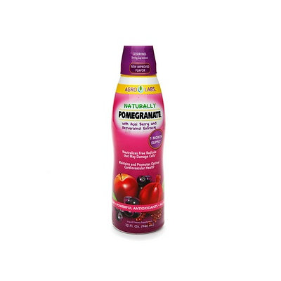 Agrolabs Naturally Pomegranate with Acai Berry and Resveratrol Extracts