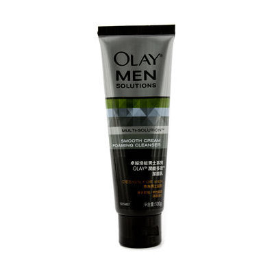 Olay Men Multi-solution Smooth Cream Foaming Cleanser