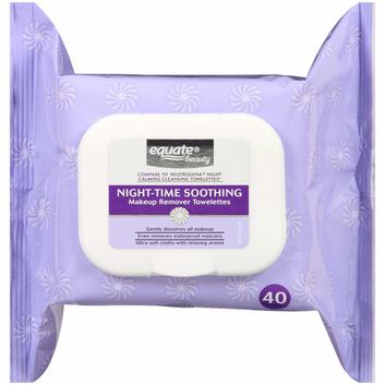 Equate Beauty Night-Time Soothing Makeup Remover Towelettes