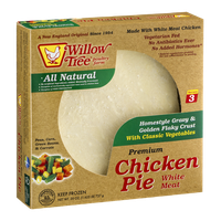 Willow Tree Premium Chicken Pie White Meat With Classic Vegetables
