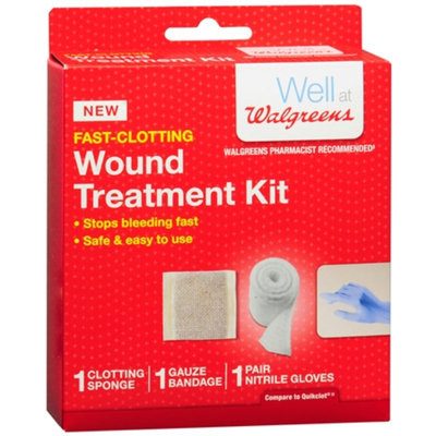 Walgreens Fast-Clotting Wound Treatment Kit, 1 ea