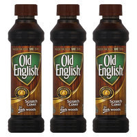 OLD English Dark Scratch Cover (Oil), 8 Ounces, 3 Pack