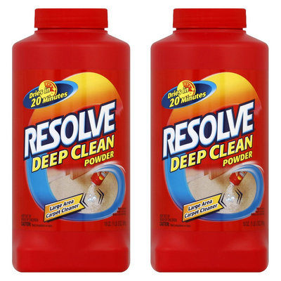 Resolve Deep Clean Powder, 18 Ounces, 2 Pack