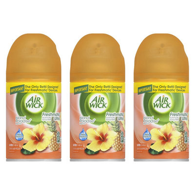Airwick Air Wick Freshmatic Ultra Automatic Spray Refill Island Paradise Scent 6.17 oz 3 ct