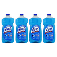 Lysol Multi-Surface Cleaner Pourable - Fresh, 40 Ounces, 4 Pack
