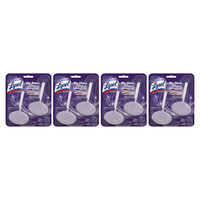 Lysol No Mess Automatic Toilet Bowl Cleaner - Lavender, 5.64 Ounces, 4 Pack