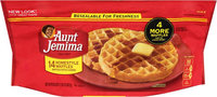 Aunt Jemima Frozen Breakfast Waffles Homestyle