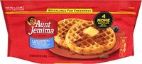 Aunt Jemima Frozen Breakfast Blueberry Waffles