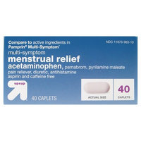 up & up Menstrual Relief Multi-Symptom Caplets - 40 Count